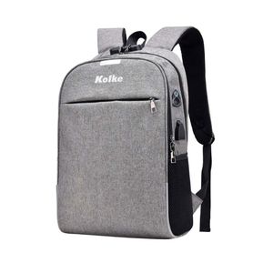 Mochila Anti-Robo City Con Candado Kvm-339 Kolke
