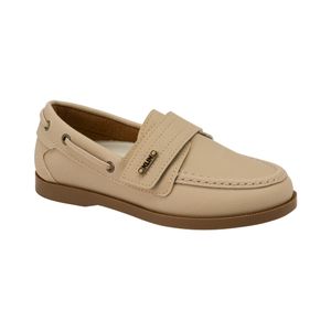 Mocasin sider kids beige infantil niño klin