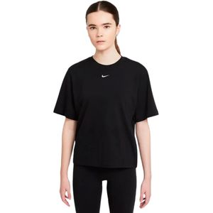 Remera M/C Nsw Essntl Ss Tee Boxy Negro Mujer Nike