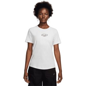 Remera M/C Club Ss Tee Grx Blanco Mujer Nike