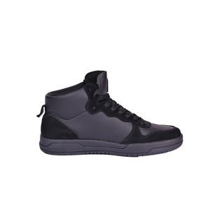 Zapatenis Negro Total Sim. C/ Medio Hombre Hummer