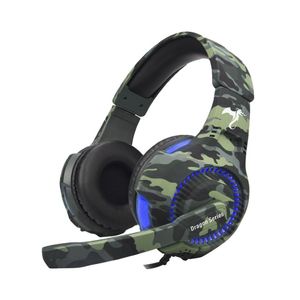 Auricular Gamer Trooper Kga-487 Luz Azul Kolke