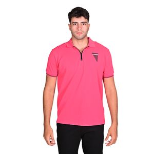 Polo M/C Rosa Oscuro Hombre Hummer