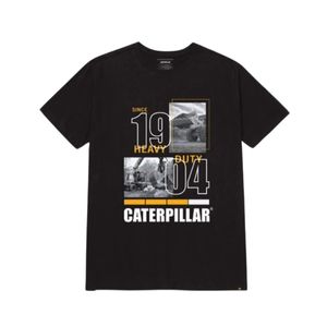 Remera M/C Negro Workwear Hombre Caterpillar