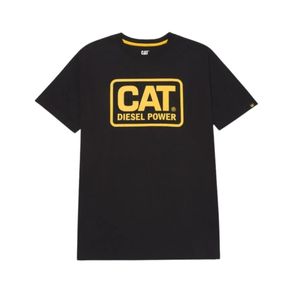 Remera M/C Negro Diesel Power Hombre Caterpillar