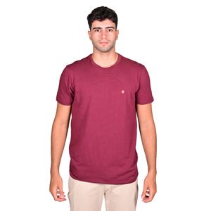 Remera M/C Bordo Hombre Connection