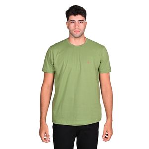 Remera M/C Verde Oscuro Hombre Connection