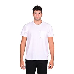 Remera M/C Blanco Hombre New Green