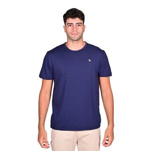 Remera M/C Azul Marino Hombre New Green