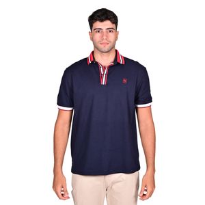Polo M/C Azul Marino Hombre New Green