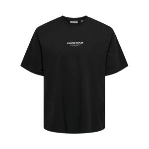 Remera M/C Letter Curat Negro Hombre Only & Sons