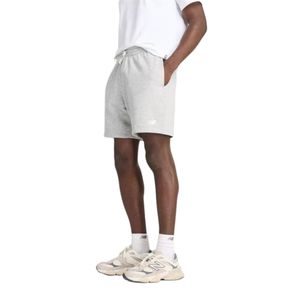 Short Gris Claro Essentials French Terry Hombre Nb