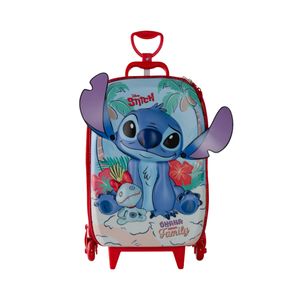 Maleta/Mochila Stitch Playa Rojo 27 Lts. Maxtoy