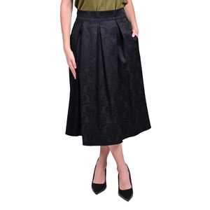 Pollera Brocato Negro Mujer Juliette