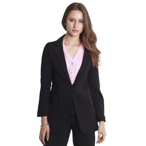 Blazer M/L Negro Work Mujer Fds
