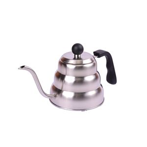 Cafetera Acero Inoxidable C/ Cuello De Cisne 1 Lts