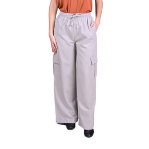 Pantalon Palazo Cargo Gris Mujer Tiare