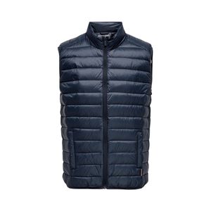 Chaleco Puffer Basic Azul M. Hombre Only & Sons