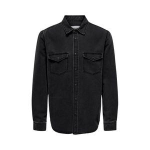 Camisa M/L C/ Bol. Laterales Hombre Only & Sons