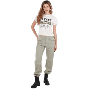 Pantalon Urban Jungle Gris Mujer Fuera De Serie