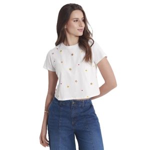 Remera M/C Estampado Spring Soul Mujer Fds