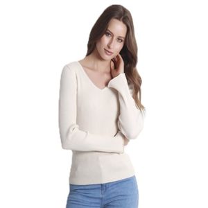 Sweater M/L Blanco Essencial Mujer Fds