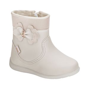 Bota Marfil Infantil Niña Kidy
