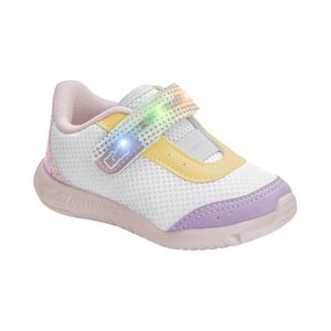 Champion Con Luces En Tira Ajustable Blanco Combinado Niña Kidy