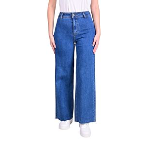 Jeans Azul Medio Marine Straight Fit Mujer Tiare