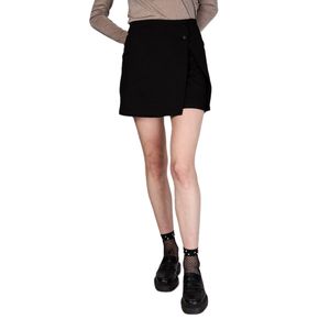 Pollera Short Kari Negro Falda Mujer - Atrevida