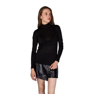 Sweater Vicky M/L Negro Polera Mujer - Atrevida