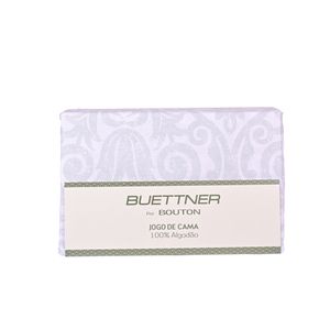 Juego De Sábanas Solteo Lucerna Gris Bouton