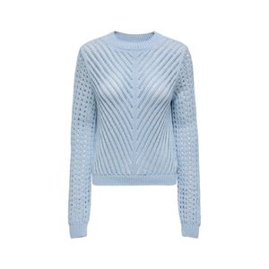 Sweater Celeste Mujer Con Cuello Redondo Jdy