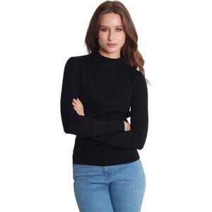 Polera tejido suave Essencial negro mujer Fds