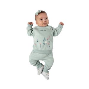 Conjunto flor estampada niña TMX