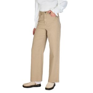 Jeans Beige Florencia Wide Leg Mujer Eclipse