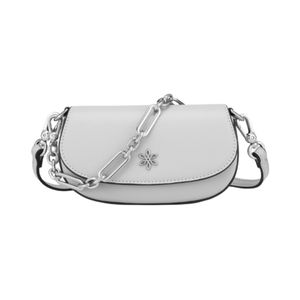 Mini Bandolera 2 Alzas gris mujer Fiore