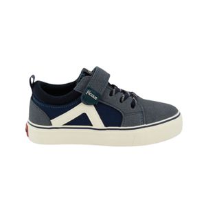 Champion con cordón y velcro azul niño Ficcus