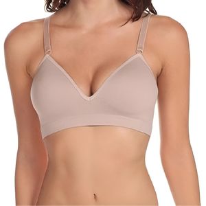 Corpiño sin aro microfibra básico macadamia mujer Trifil