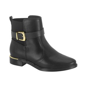 Bota Negro Con Hebilla Vizzano