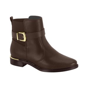 Bota Marron Con Hebilla Vizzano