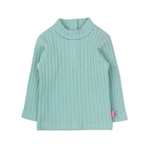 Polera Manga Larga Verde Niña Ficcus