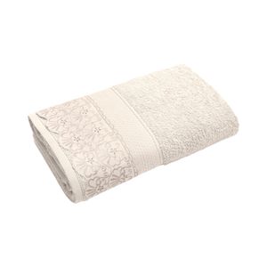 Toalla Baño 70x140 Cm Melody Cris Marfil Bouton