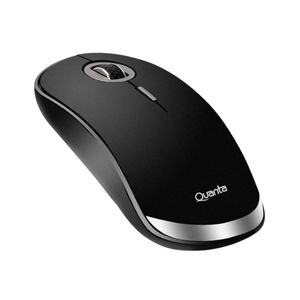 Mouse Inalámbrico Óptico 2.4ghz DPI 800/1200/1600 Negro Quanta