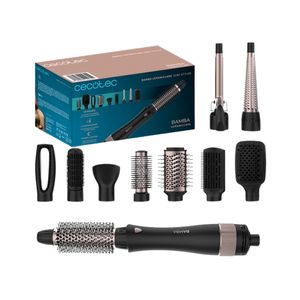Cepillo Multistyler 10 En 1 1000 W Bamba Ceramiccare Styler Negro Cecotec