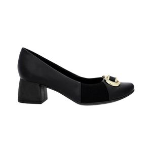 Chatita Negro Para Juanetes Con Detalle Dorado Mujer Usaflex