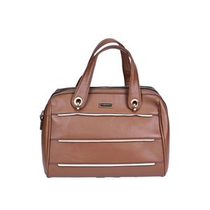 Cartera Casual Diseño Moderno Marrón Mujer Chenson
