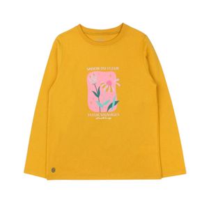 Remera Manga Larga Foresta Mostaza Niña Ficcus