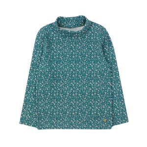 Polera Manga Larga Foresta Verde Oscuro Niña Ficcus