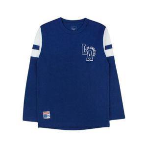 Remera Manga Larga Azul Niño Ficcus